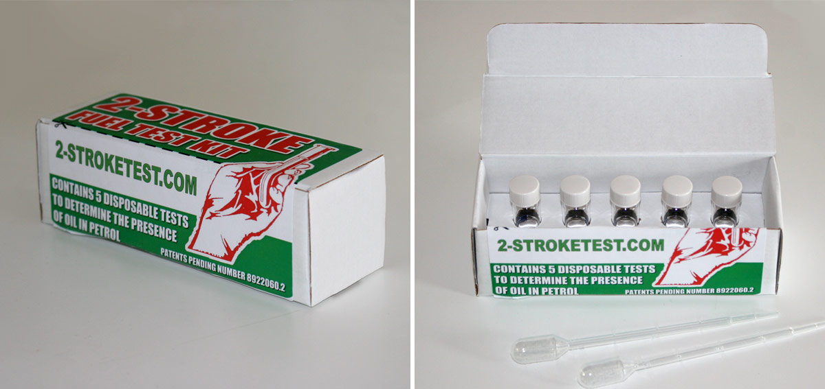 The 2 stroke oil testing kit